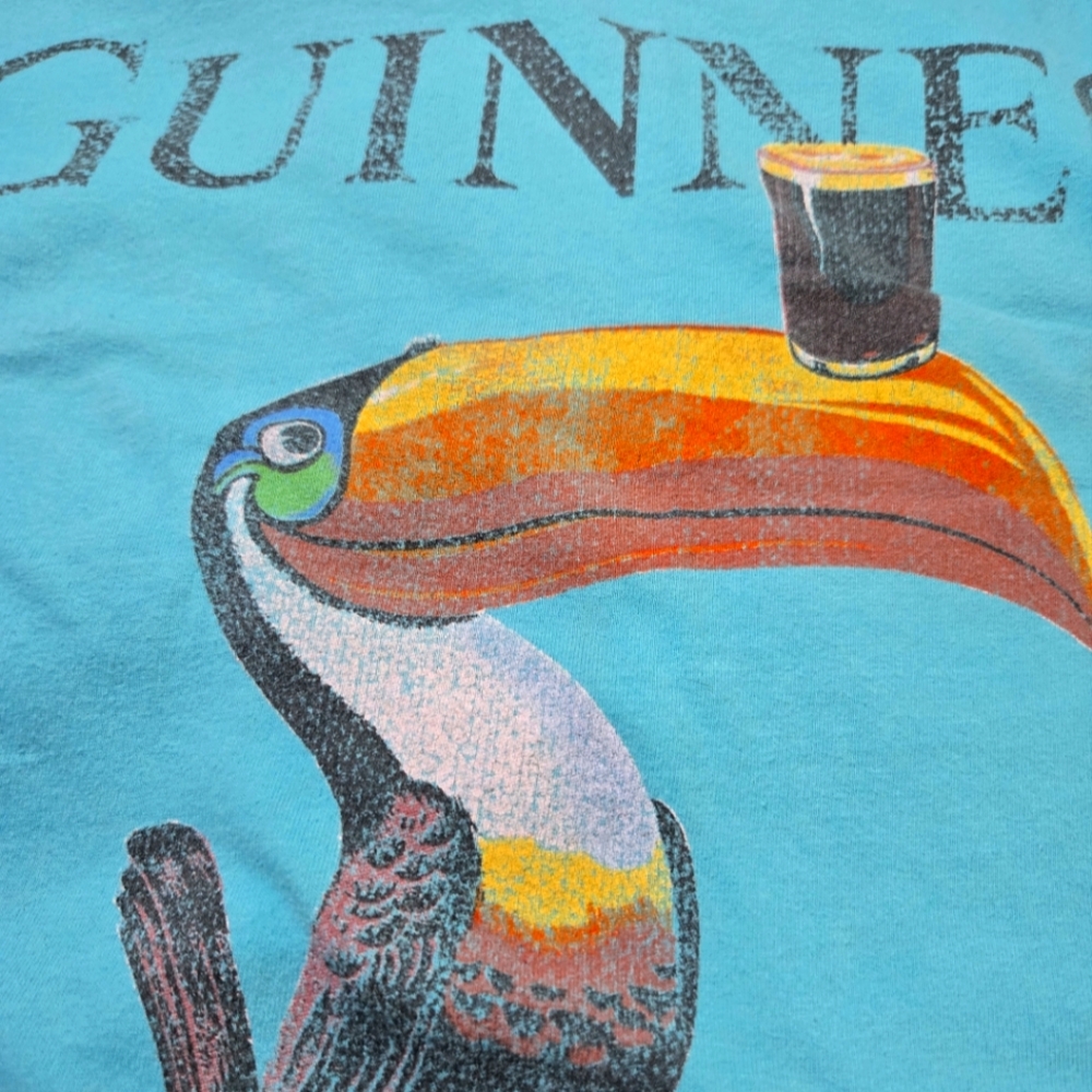Guinness Toucan Teal Tee